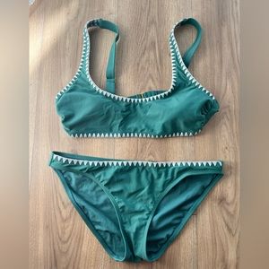 Green bikini